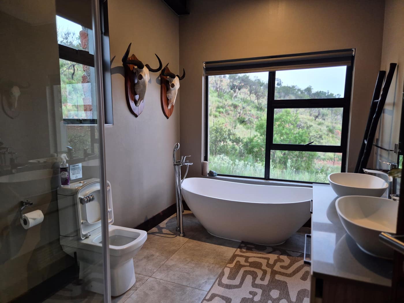 Iketla Cottage 1 kitchenette and living space